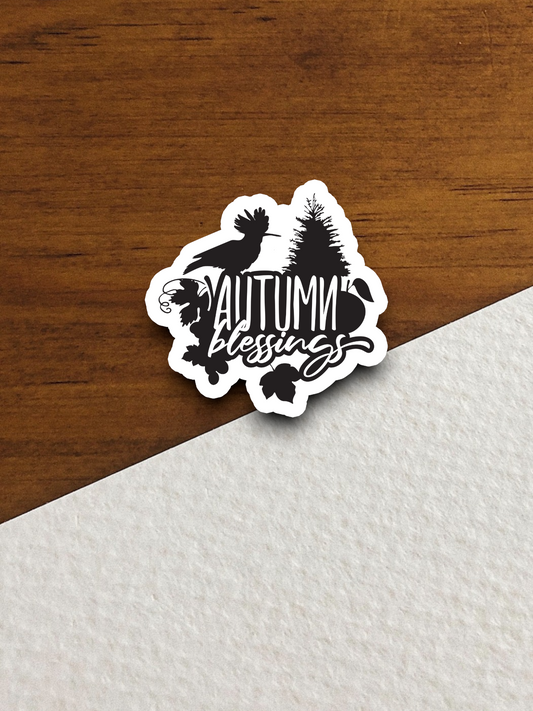 Autumn Blessings Sticker