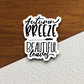 Autumn Breeze Beautiful Leaves Sticker