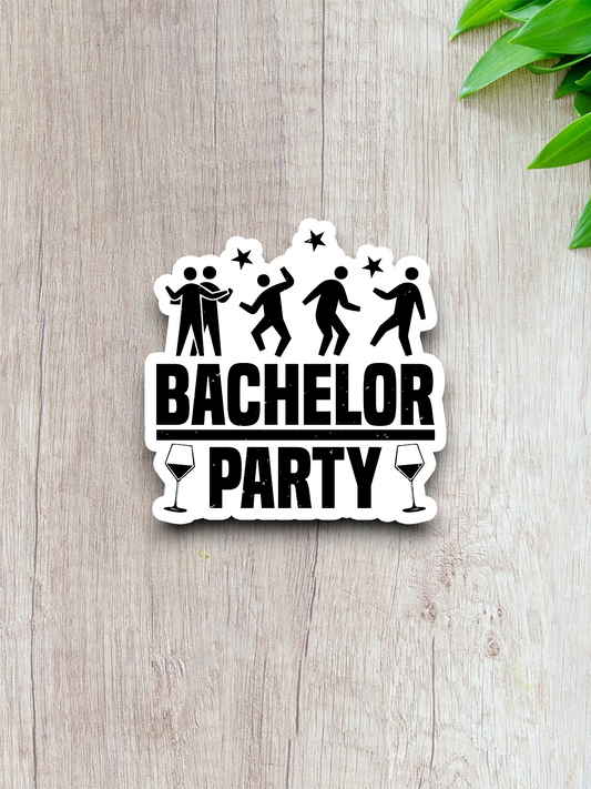 Bachelor Party - Drinking Sticker