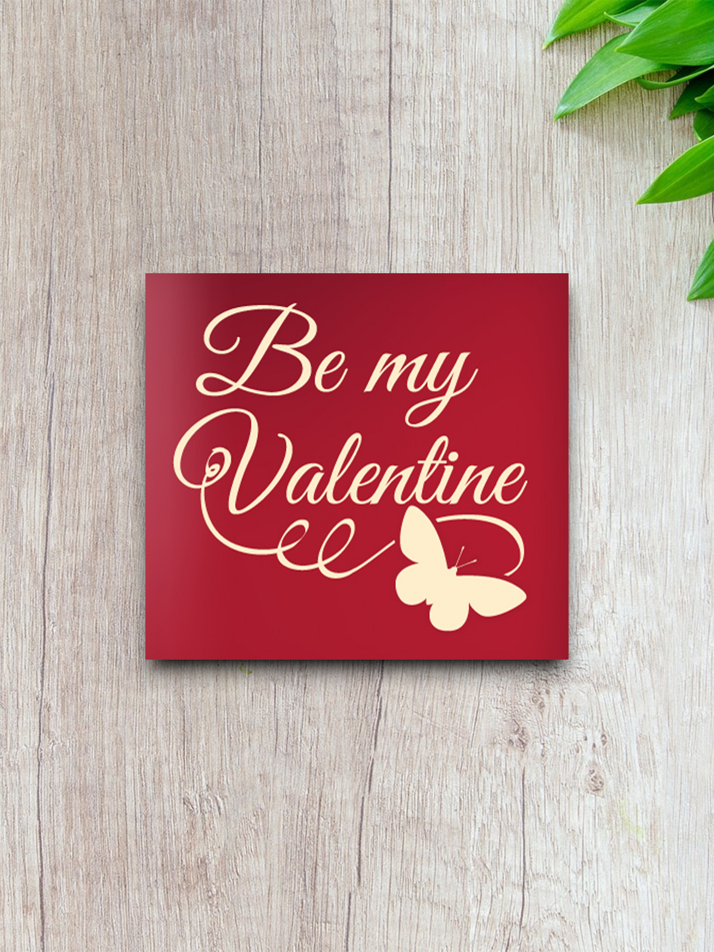 Be My Valentine Sticker