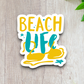 Beach Life Sticker