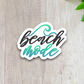 Beach Mode Sticker