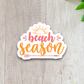 Beach Season Sticker