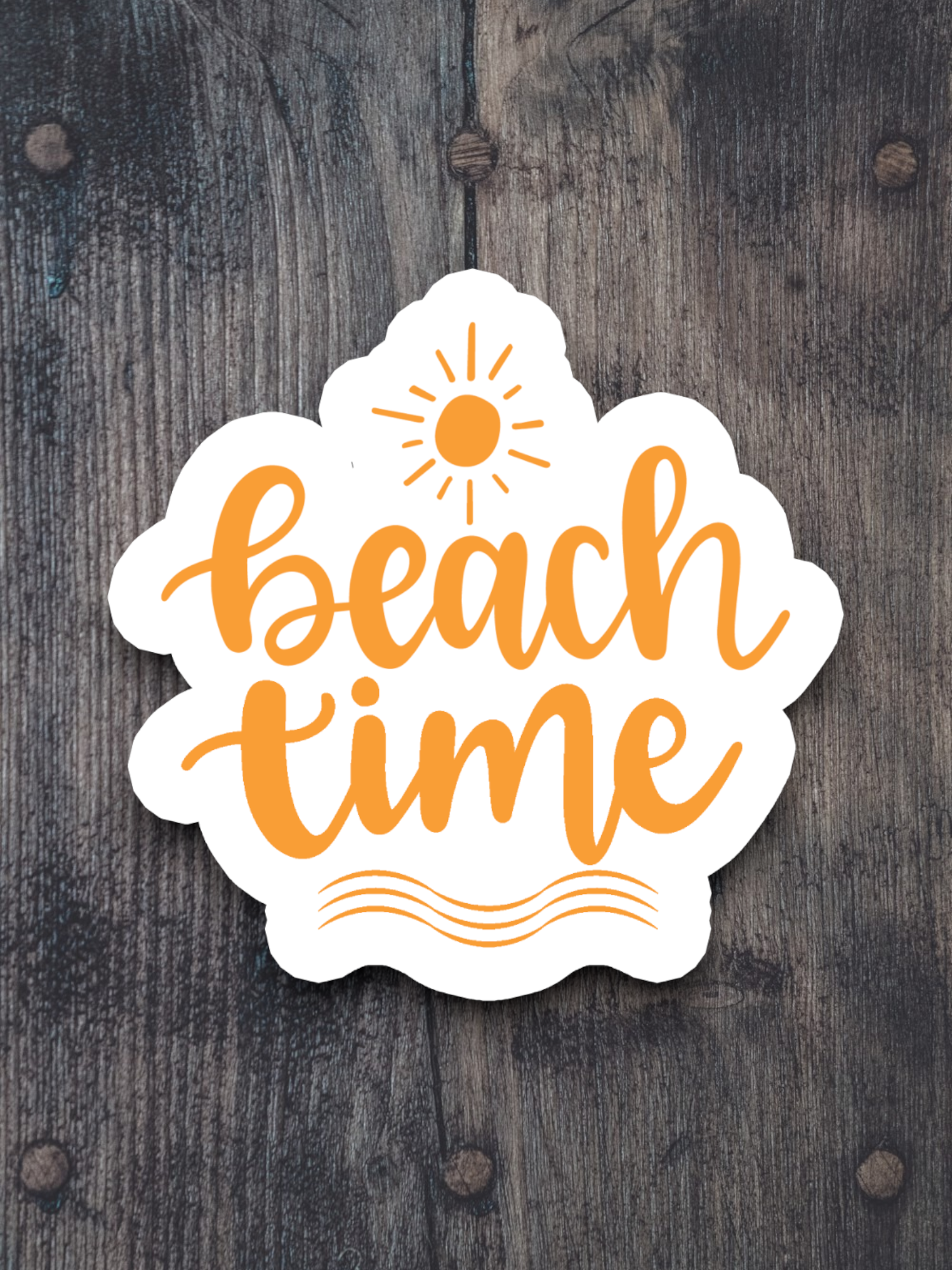 Beach Time Sticker