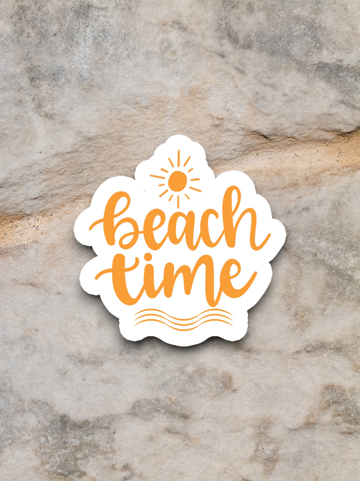 Beach Time Sticker