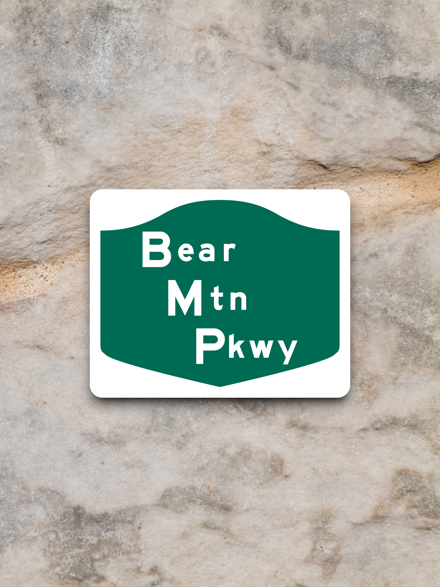 Bear Mountain Parkway Shield Sticker