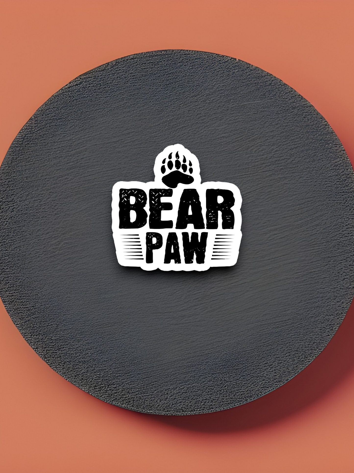 Bear Paw Sticker