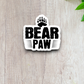 Bear Paw Sticker