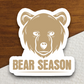 Bear Season Animal Sticker