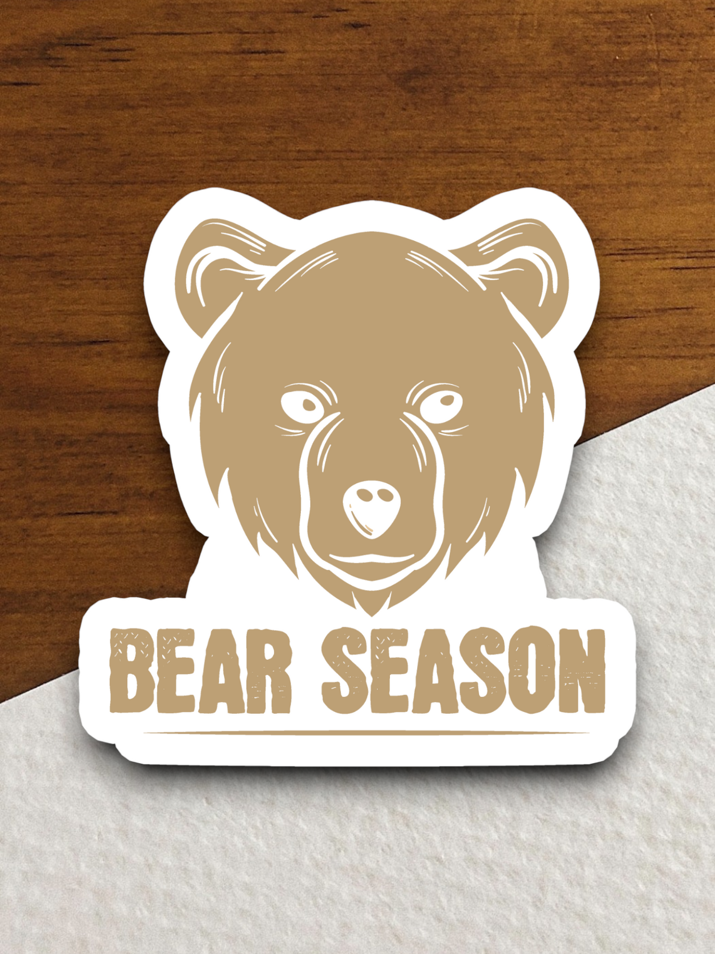 Bear Season Animal Sticker