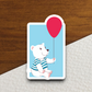 Bear with Ballon Animal Sticker