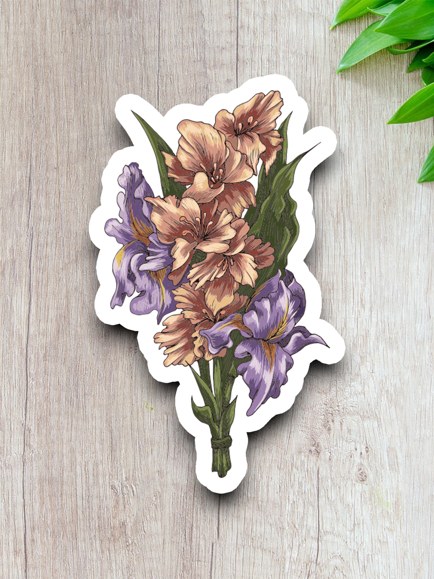 Beautiful Flowers Regular Sticker