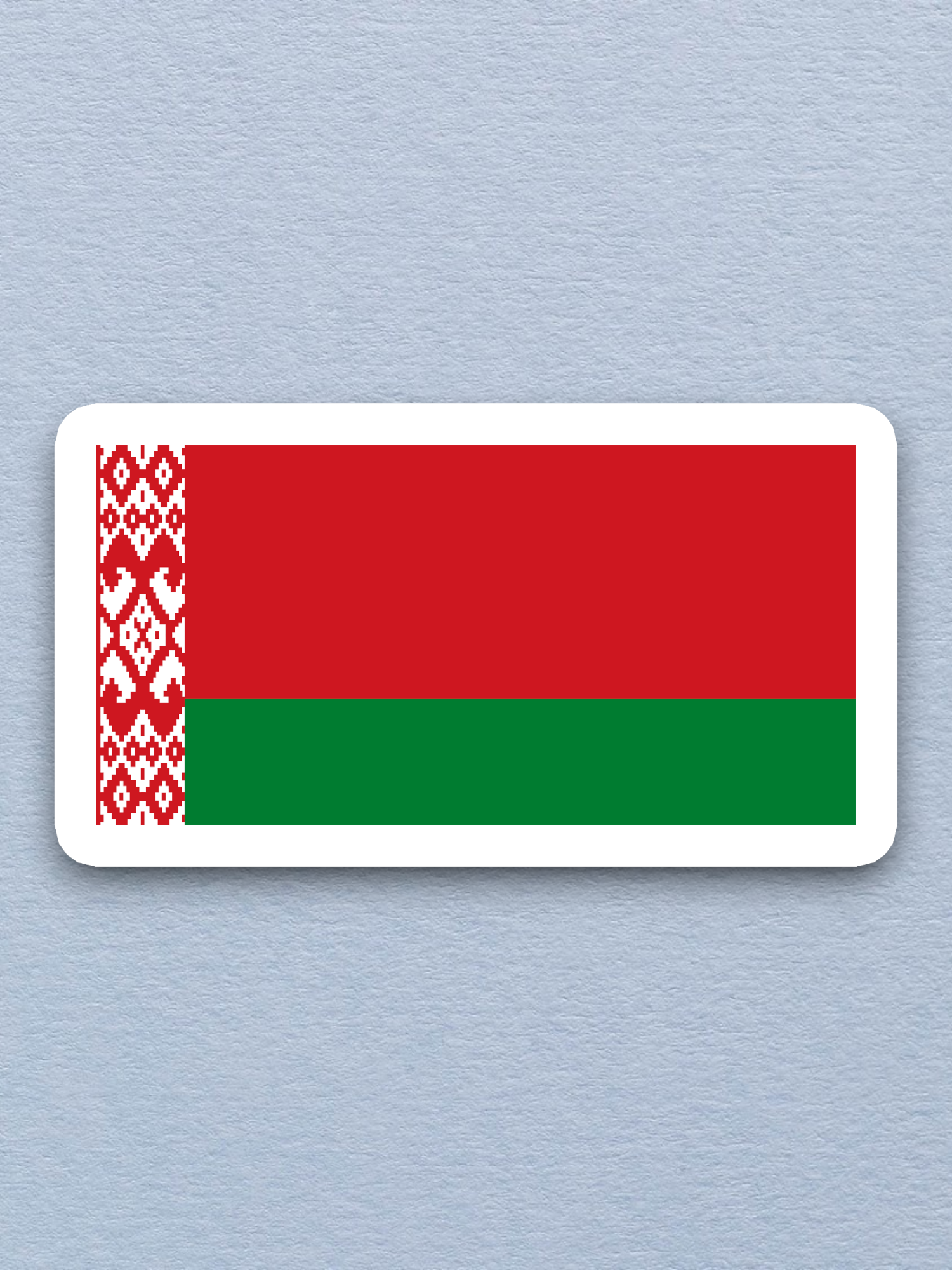 Belarus Flag - International Country Flag Sticker