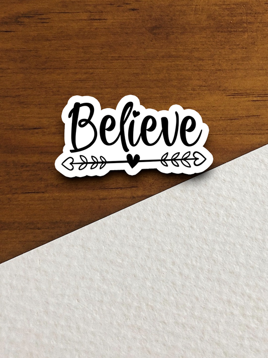 Believe Faith Sticker