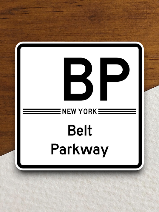 Belt Parkway Sticker