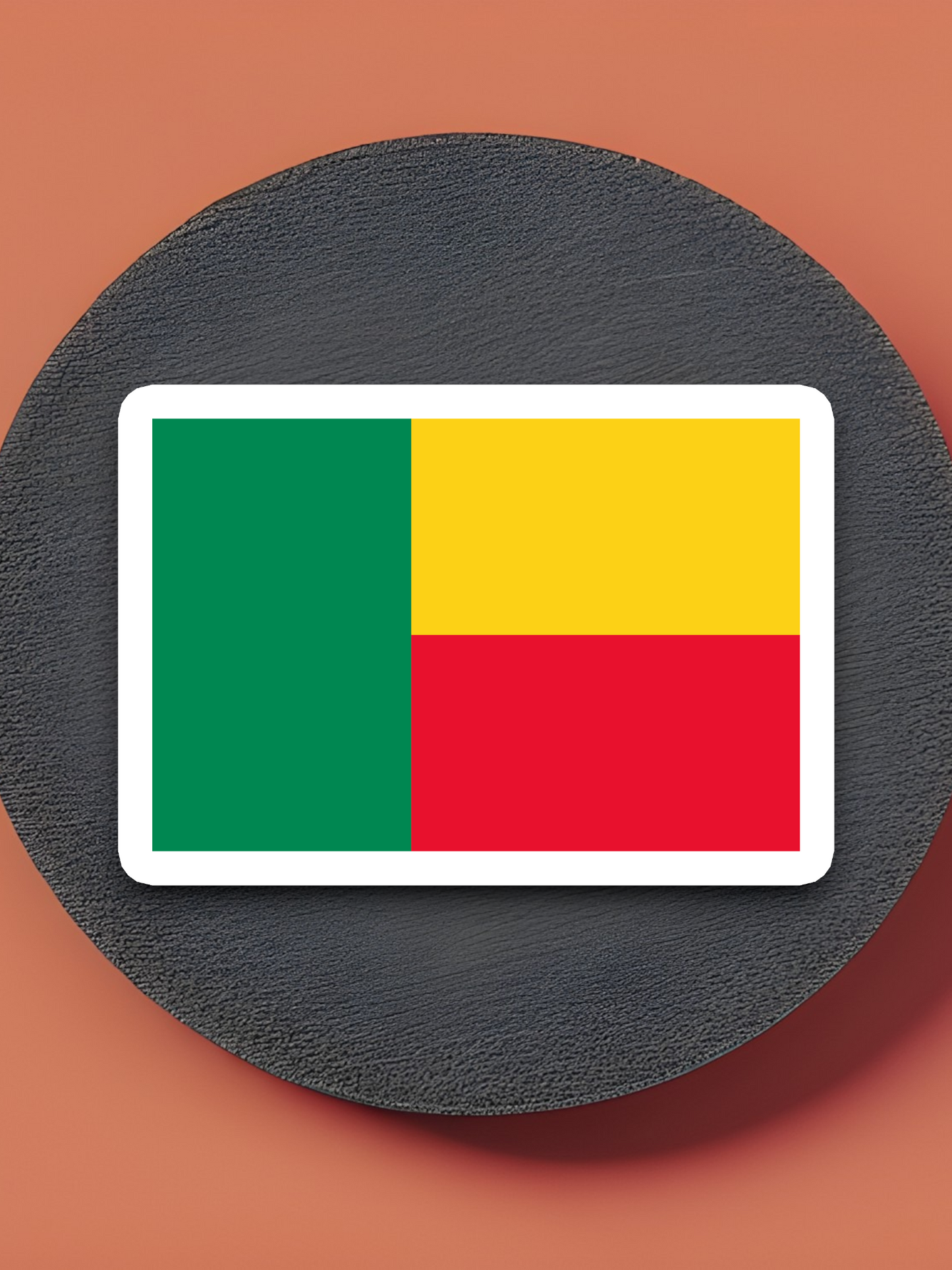 Benin Flag - International Country Flag Sticker