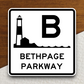 Bethpage Parkway Sticker