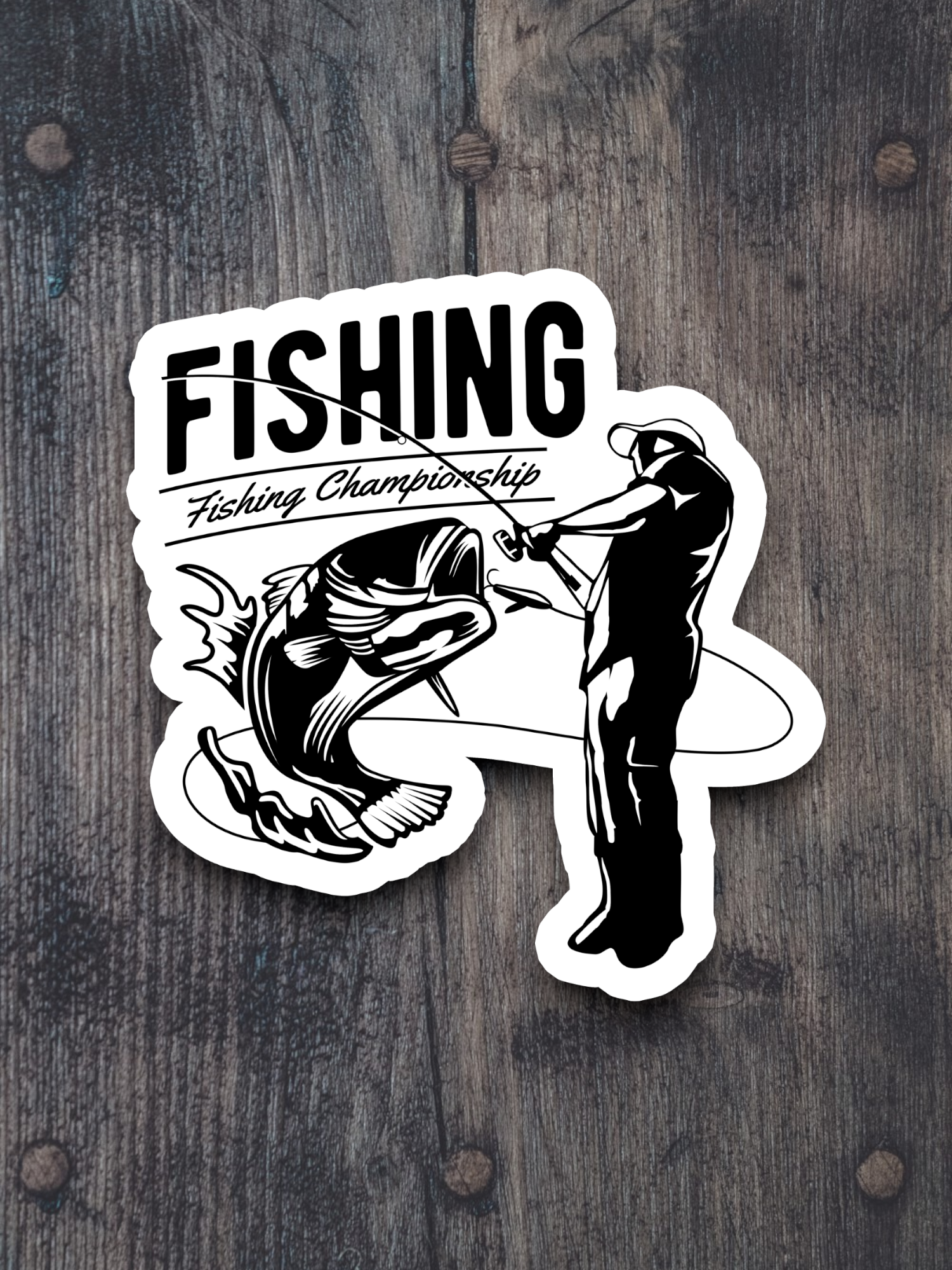 Big Day of Fishing Sticker