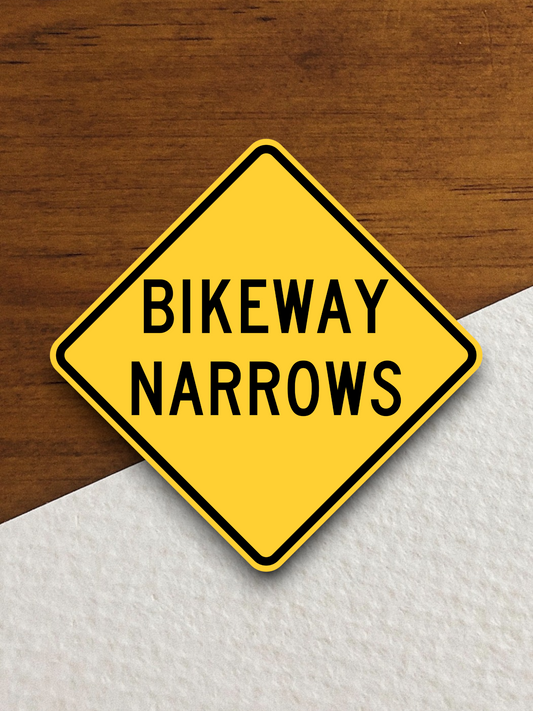 Bikeway Narrows Sticker