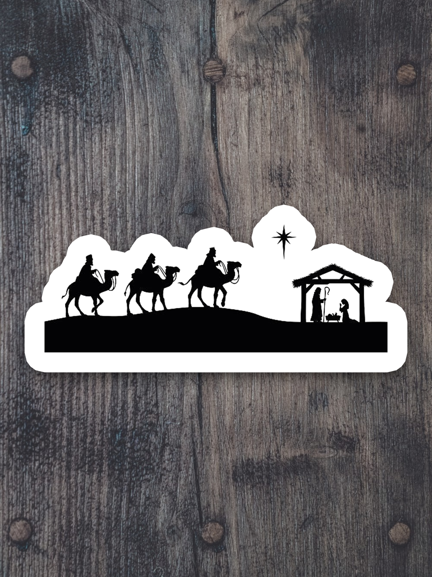 Birth of Jesus - Faith Sticker