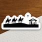 Birth of Jesus Faith Sticker