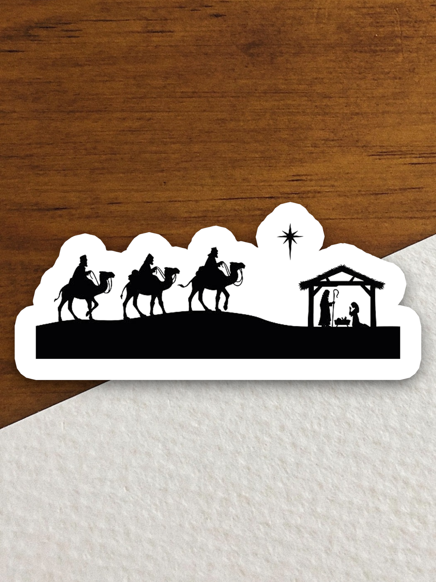 Birth of Jesus - Faith Sticker