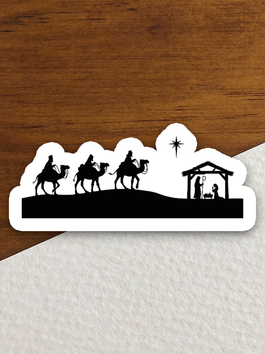 Birth of Jesus Faith Sticker