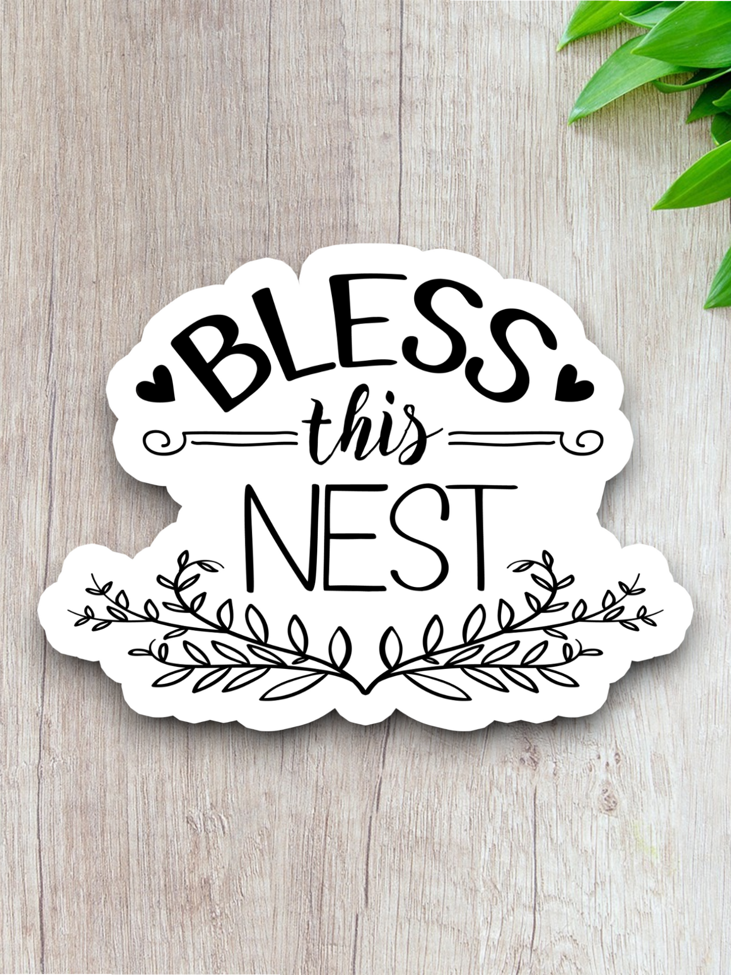 Bless This Nest 02 - Faith Sticker