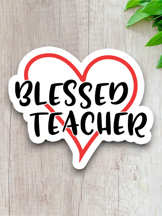 Blessed Teacher 01 - Faith Sticker