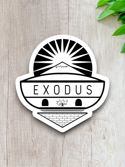 Book of Exodus - Faith Sticker
