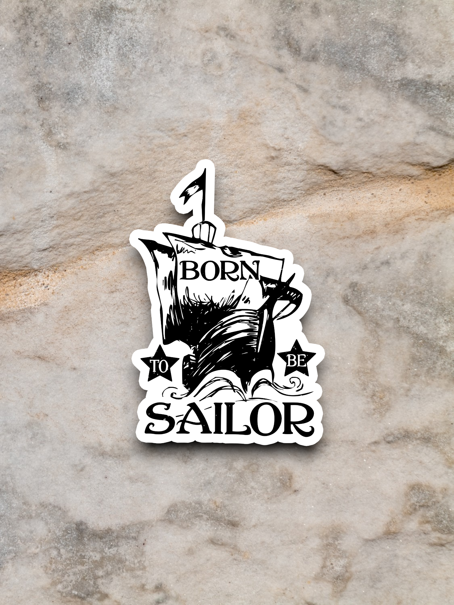 Born to Be Sailor Sticker
