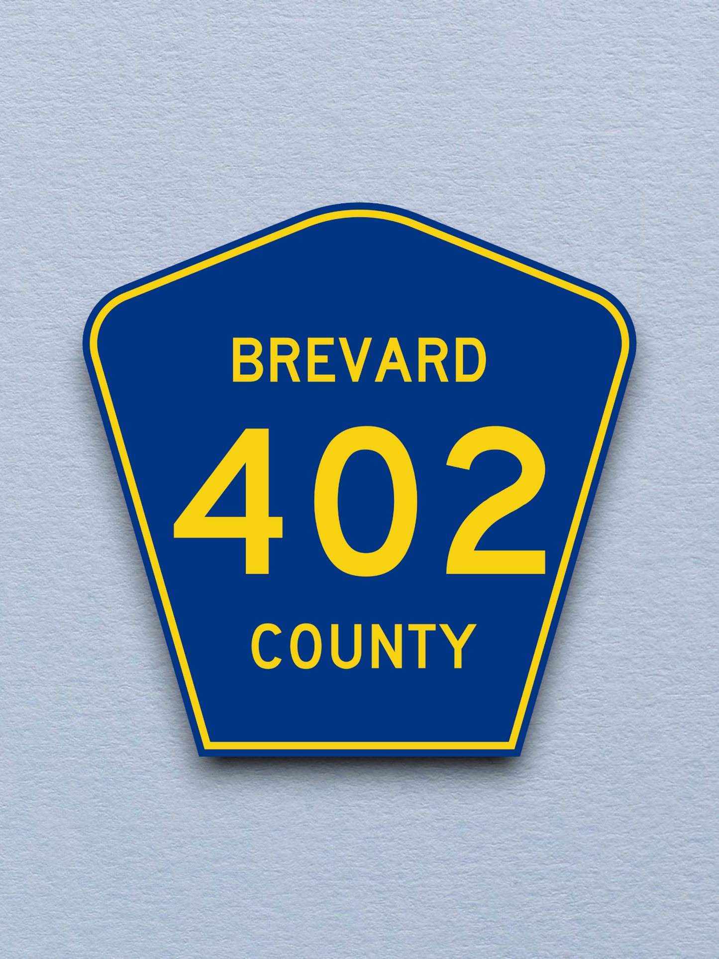 Brevard County 402 Sticker