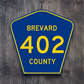 Brevard County 402 Sticker