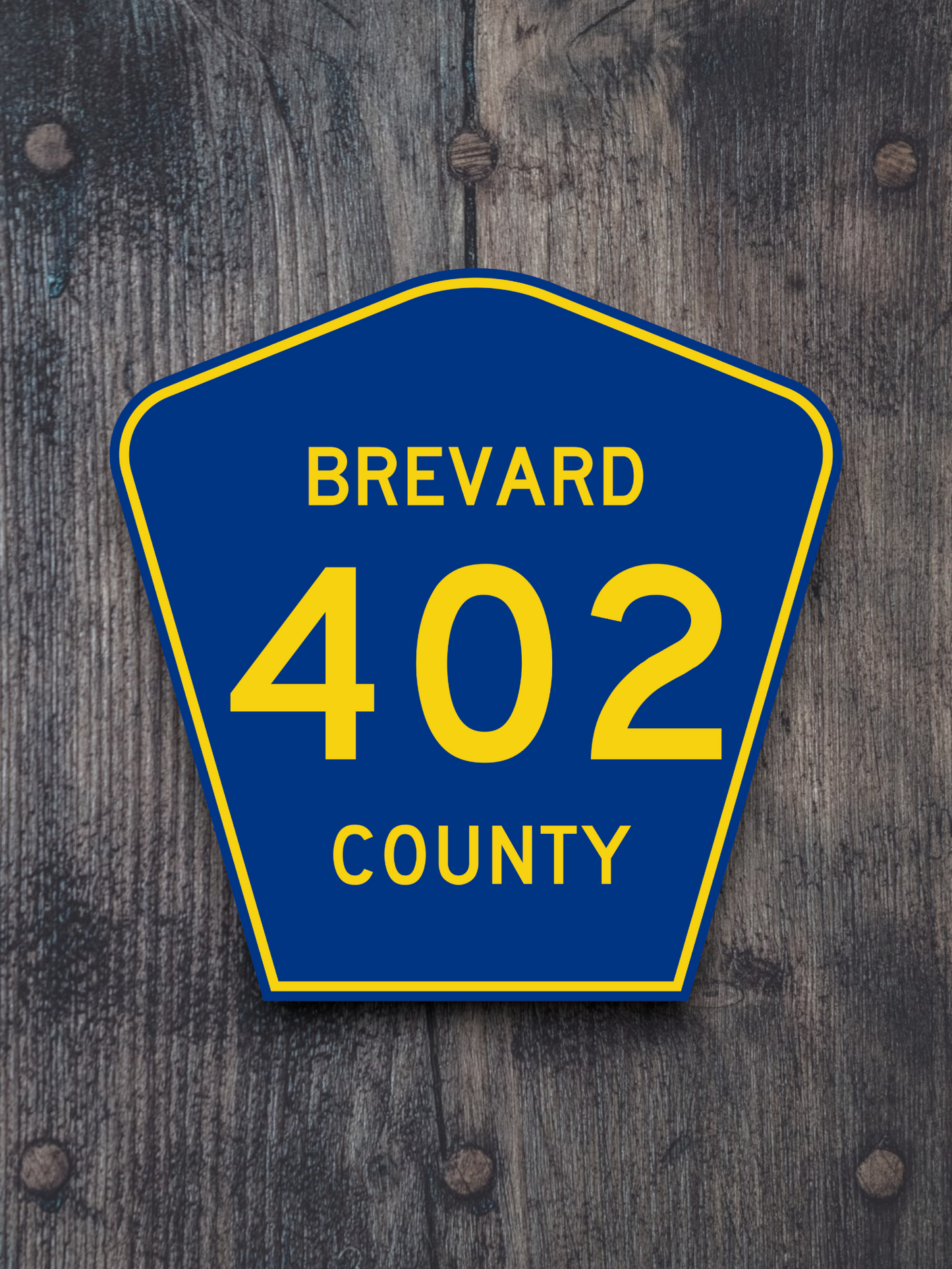 Brevard County 402 Sticker