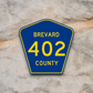 Brevard County 402 Sticker