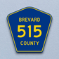 Brevard County 515 Sticker