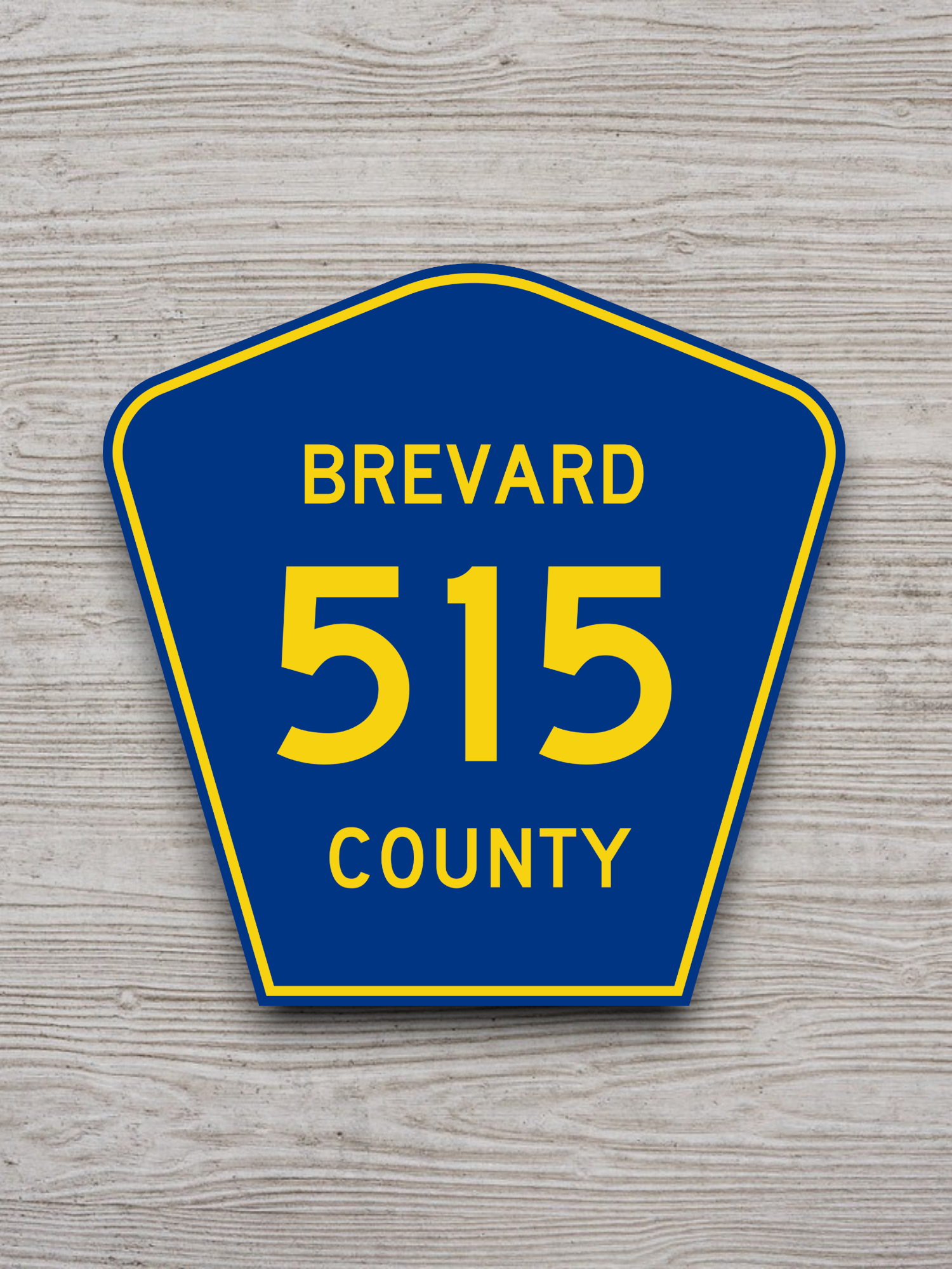 Brevard County 515 Sticker