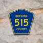 Brevard County 515 Sticker