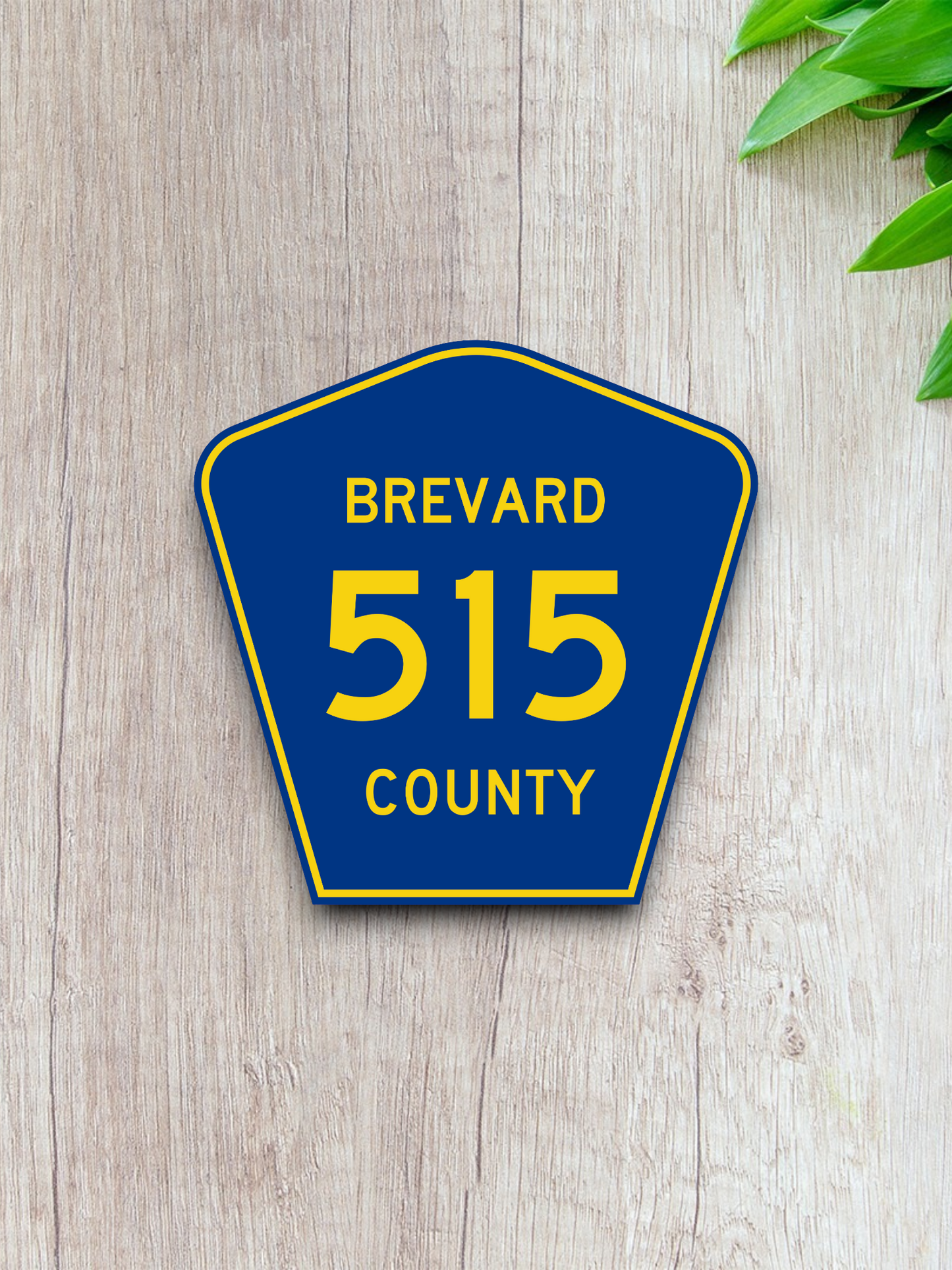 Brevard County 515 Sticker