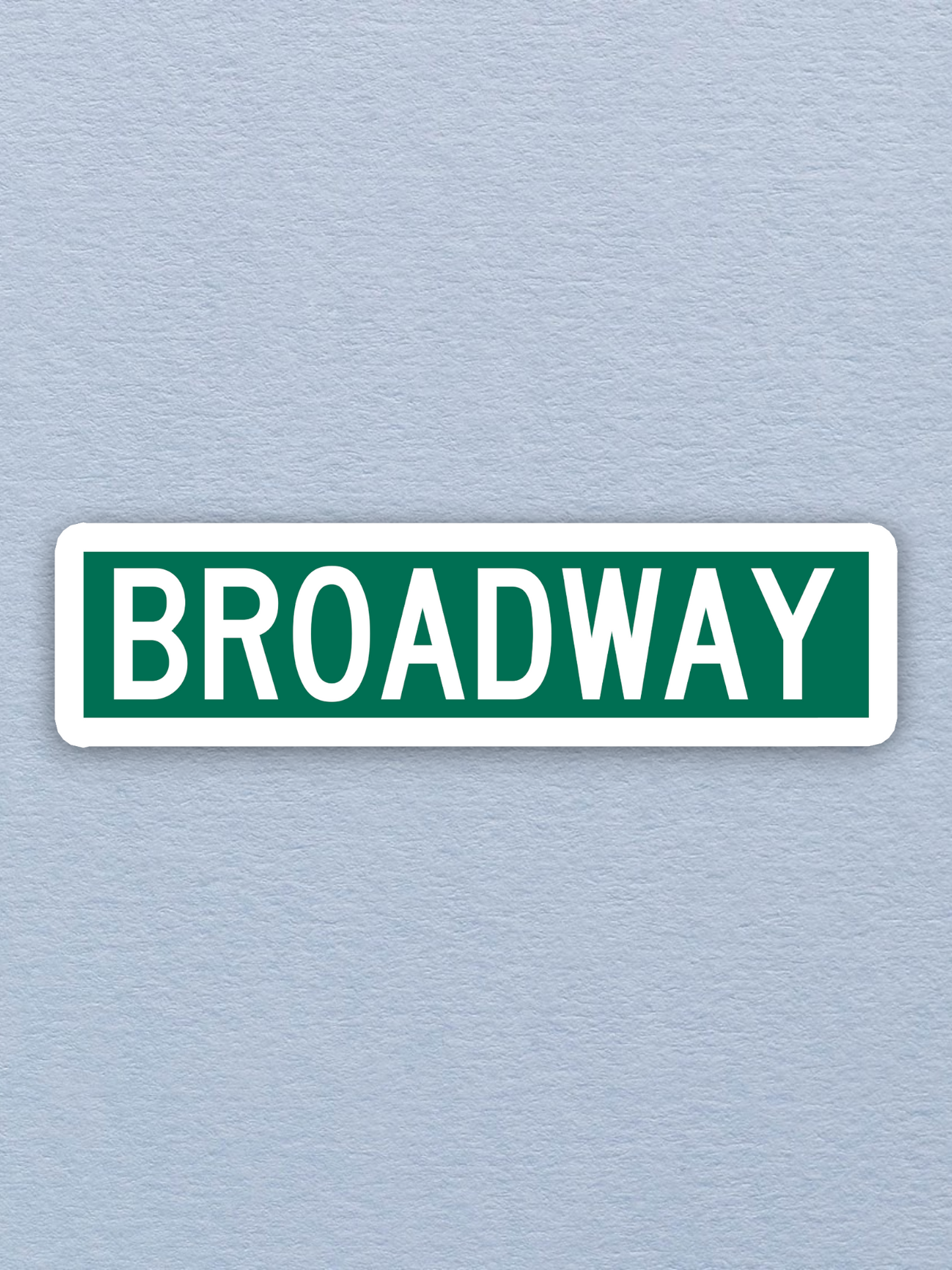 Broadway Sign Sticker