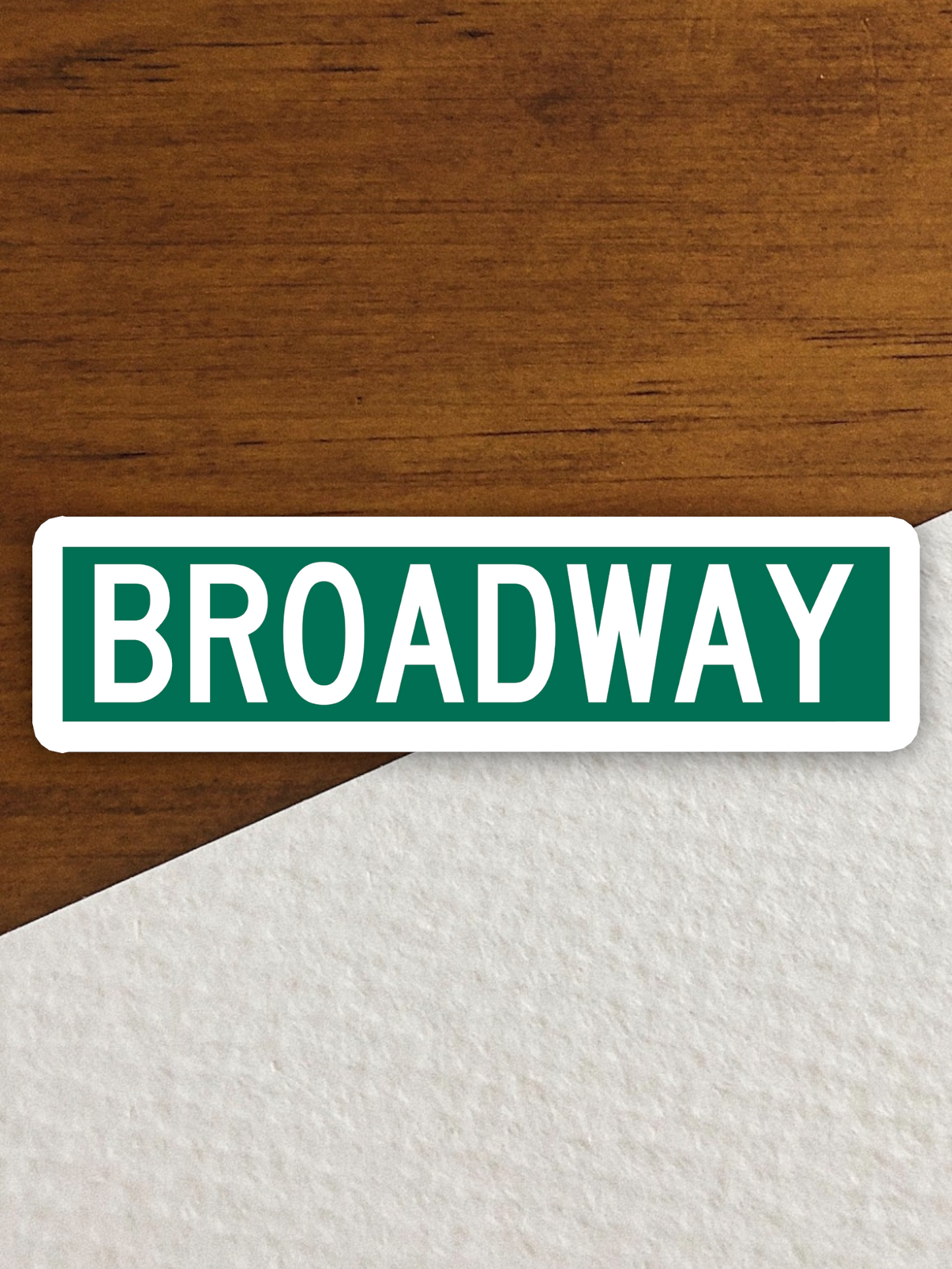 Broadway Sign Sticker
