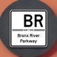 Bronx River Parkway Shield Road Sign Sticker