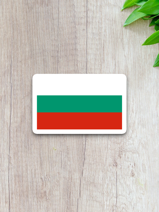 Bulgaria Flag - International Country Flag Sticker