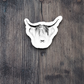 Faded Bull Sticker