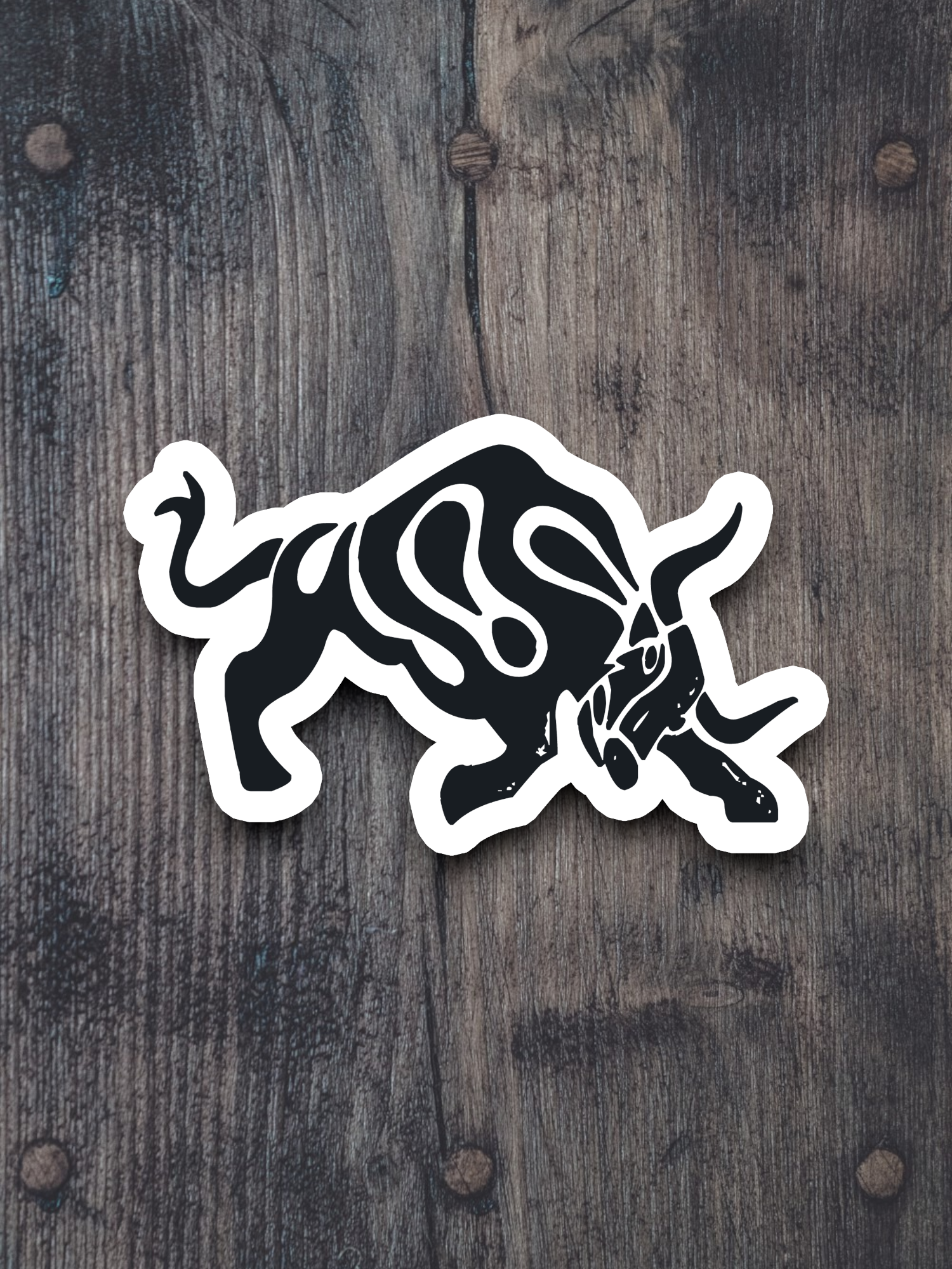 Bull Sticker