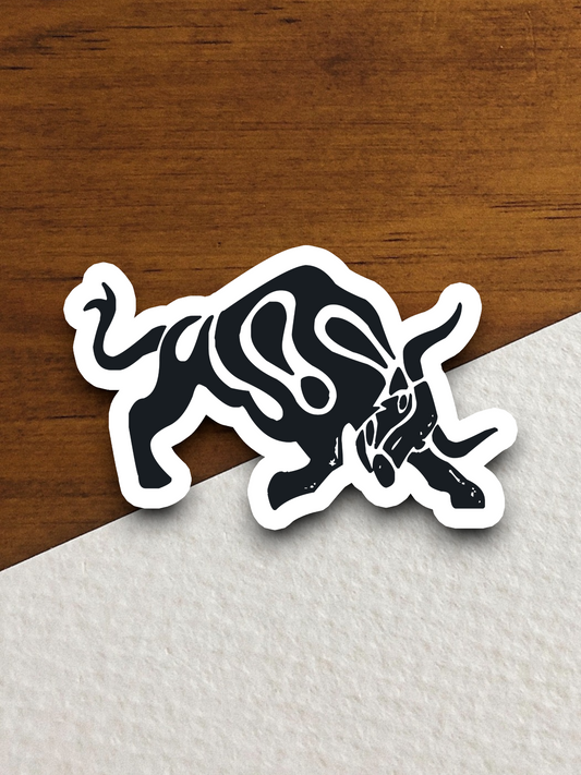 Bull Sticker