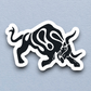 Bull Sticker