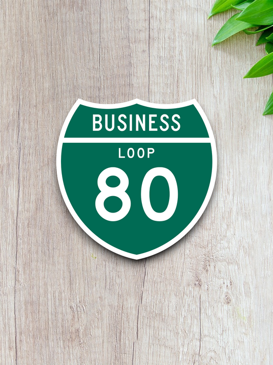 Business Loop Interstate 80 California Sticker
