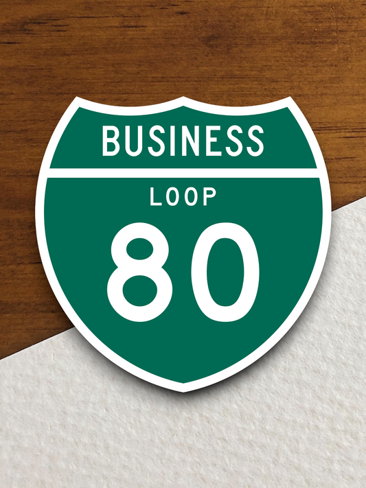 Business Loop Interstate 80 California Sticker