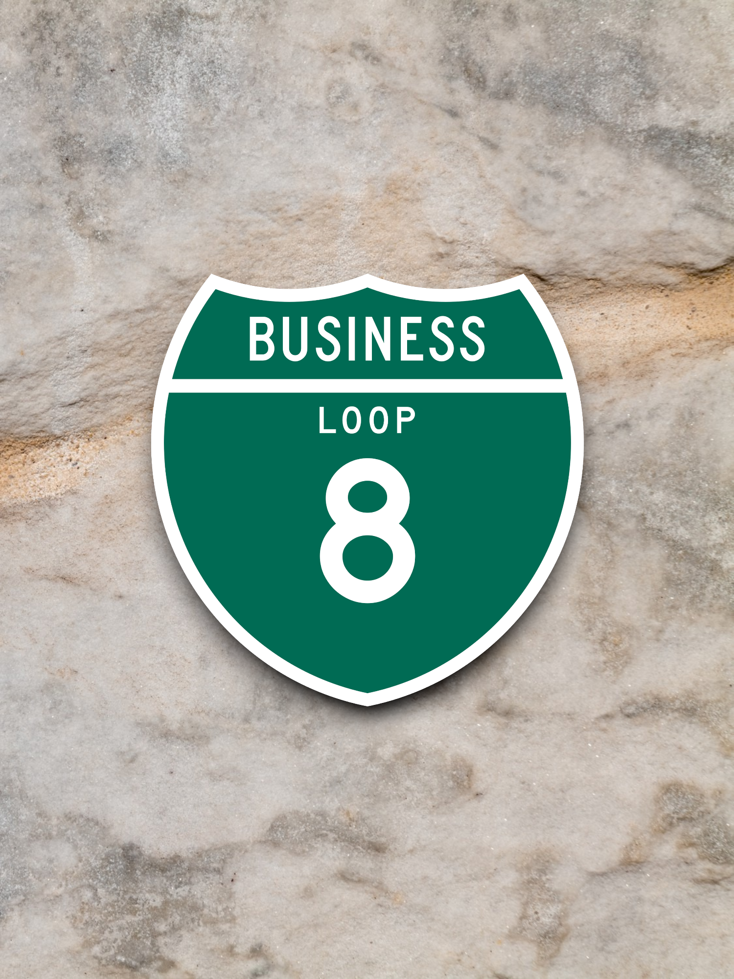 Business Loop Interstate 8 California Sticker